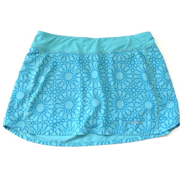 Patagonia Pants - Patagonia Women's  Nine Trails Skort Turquoise with Mandala Print  Small
